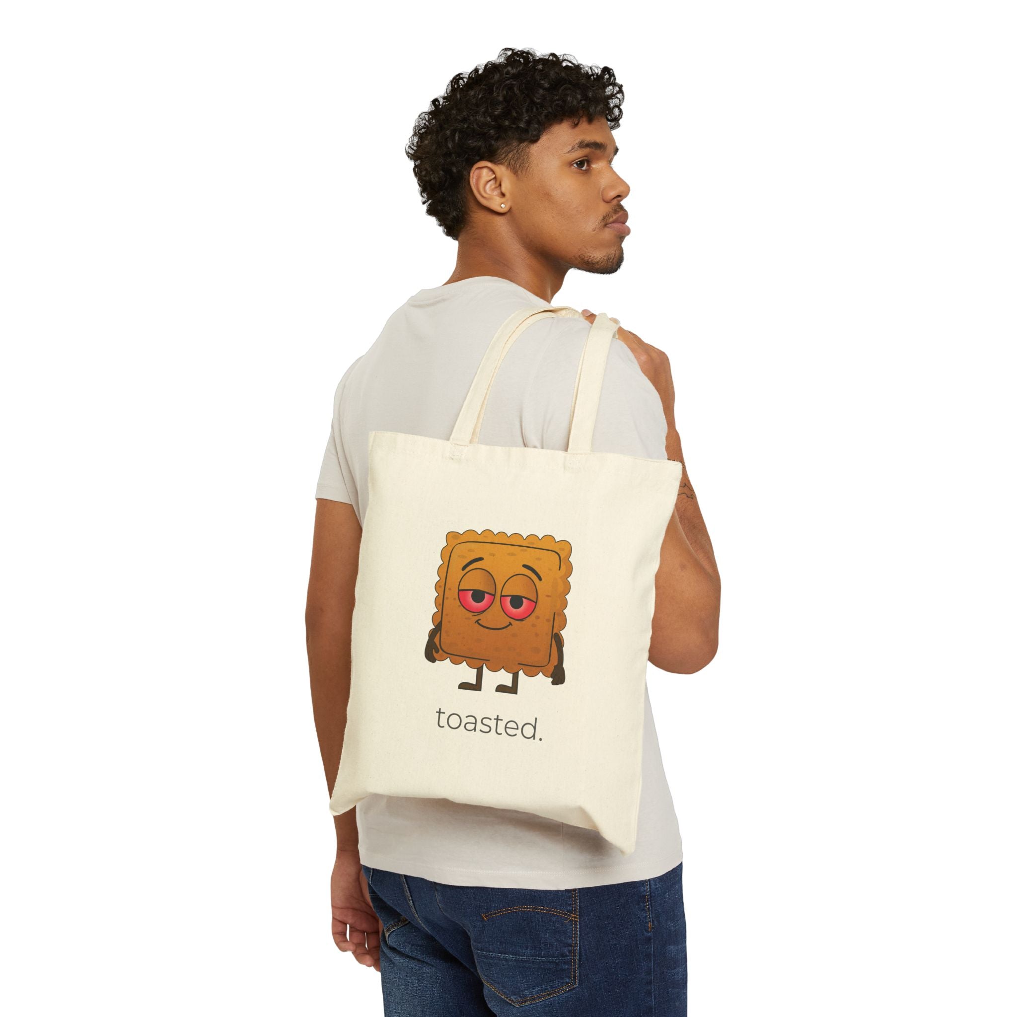 Toasted Ravioli Cotton Tote Bag